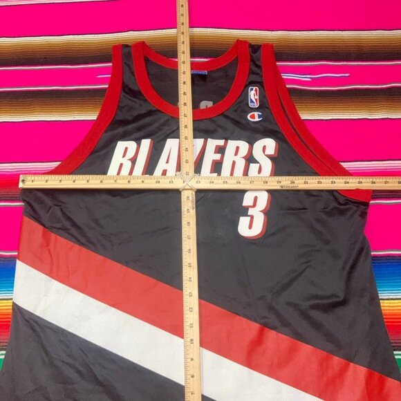 Vintage Champion Portland Trail Blazers Damon Stoudamire Jersey Men's 52 2XL NBA - Picture 7 of 7